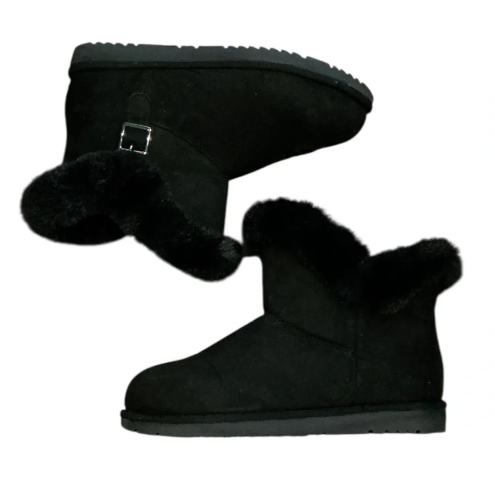 Authentic Jessica Cline warm winter ankle boots sz 10 W